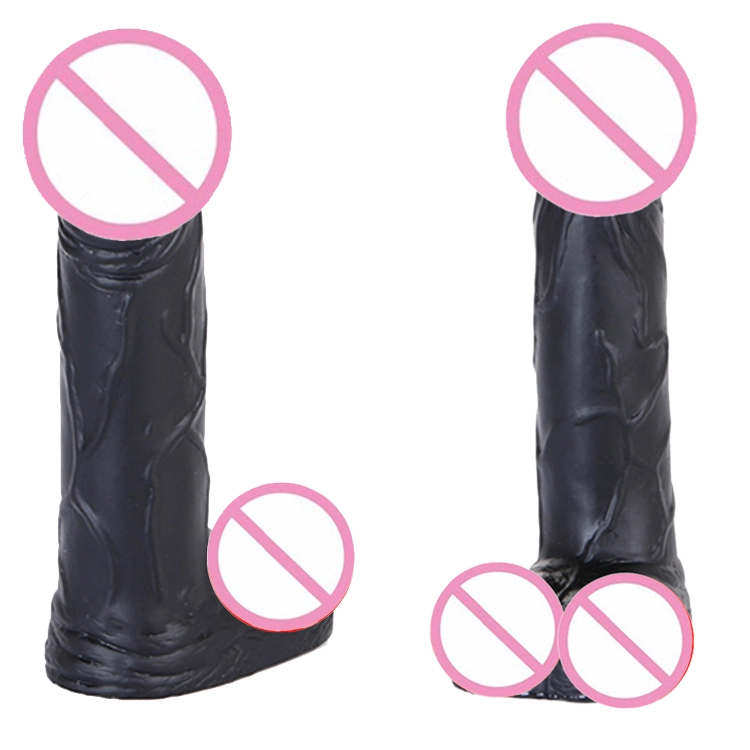 25mm Sex Toy for Women 7 Inch Realistic Silicone Dildo,Body-Safe Material Strong Suction Cup Ultra Soft Lifelike Thick Anal Dildo for Men G spot Stimulator with Curved Shaft and Balls Throat Trainer