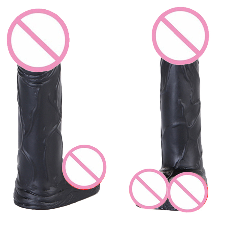 25mm Sex Toy for Women 7 Inch Realistic Silicone Dildo,Body-Safe Material Strong Suction Cup Ultra Soft Lifelike Thick Anal Dildo for Men G spot Stimulator with Curved Shaft and Balls Throat Trainer
