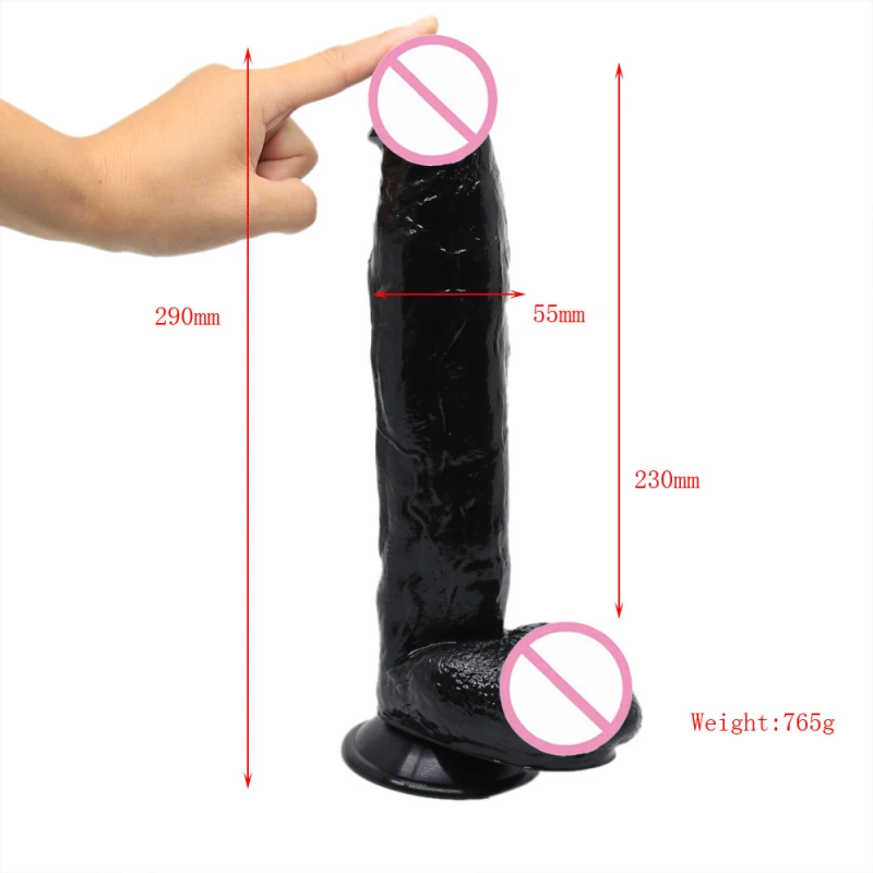 10.83 Inch Realistic Big Thick Dildo Sex Toy for Women, Lifelike Soft Silicone Anal Dildo with Strong Suction Cup for Hands-Free, Realistic Fake Penis for Vagina Anal Play