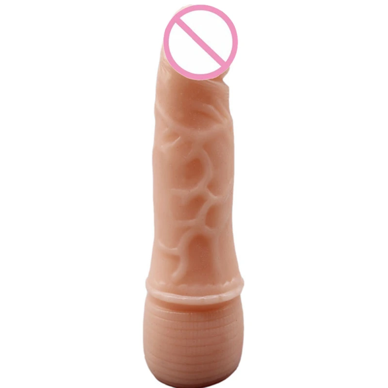 6.8 in Small Dildo for Beginner, Anal Dildo Without Balls, Soft Realistic Silicone Dildo with Strong Suction Cup, Beginner Dildo Compatible with Strap-on Harness, Sex Toy for Women Men Gays Cobulipo