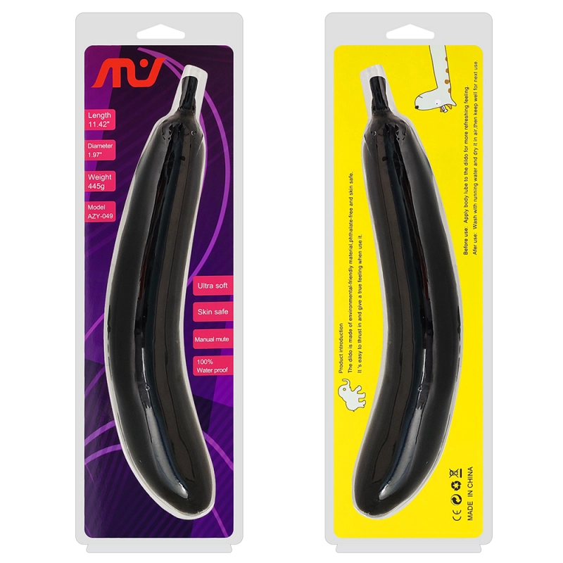 Sexual toy Dildo 290mm vegetable eggplant dildo female masturbator dildo adult sexual toy for women and couples