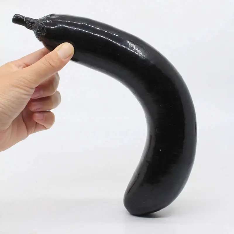 Sexual toy Dildo 290mm vegetable eggplant dildo female masturbator dildo adult sexual toy for women and couples