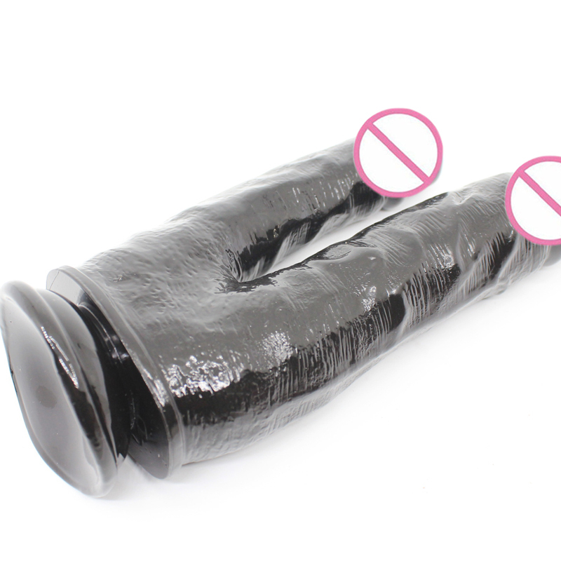 7.9 "Dual end Dildo Anal Dildo, realistic silicone Dildo with powerful suction cups for hands-free play, suitable for G-spot flexible Dildo adult sex toys