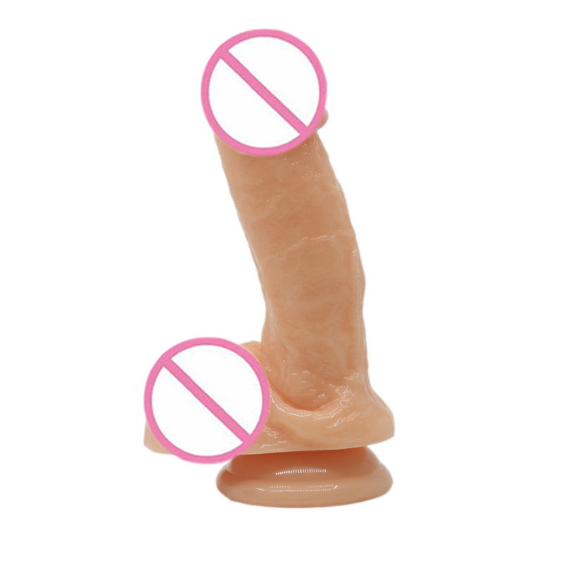 8.6 inch white curved realistic Dildo for G-spot stimulation, soft double-layer liquid silicone thick realistic anal Dildo adult sex toy for male and female couples