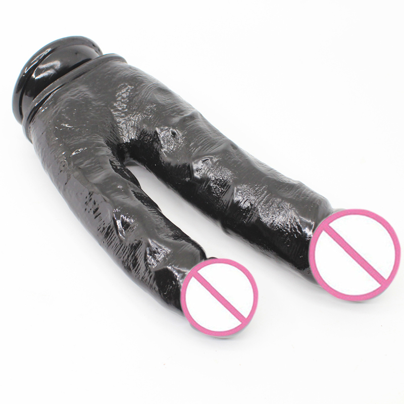 7.9 "Dual end Dildo Anal Dildo, realistic silicone Dildo with powerful suction cups for hands-free play, suitable for G-spot flexible Dildo adult sex toys