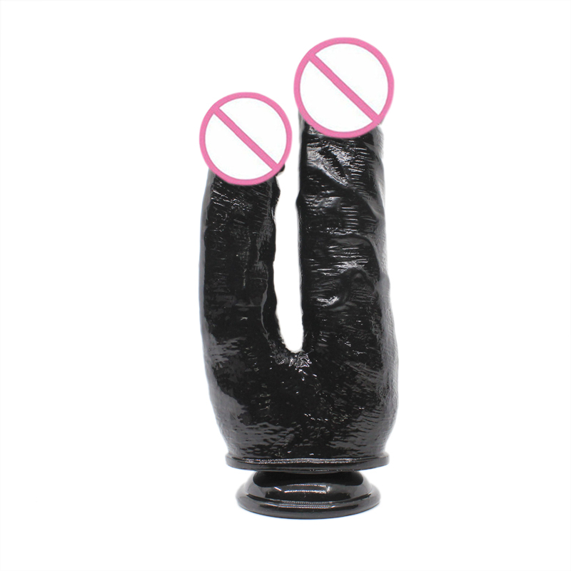 7.9 "Dual end Dildo Anal Dildo, realistic silicone Dildo with powerful suction cups for hands-free play, suitable for G-spot flexible Dildo adult sex toys