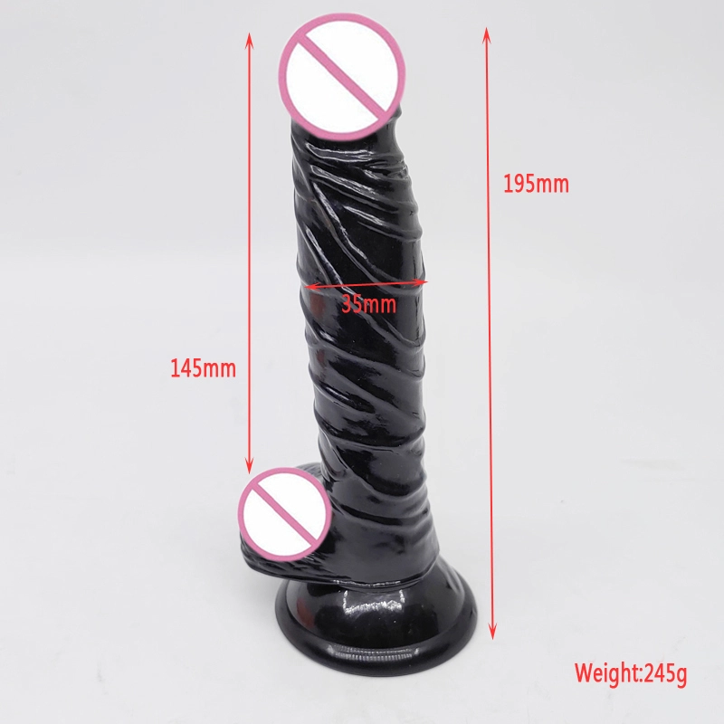 Realistic Dildo, 13 inch giant Dildo with powerful suction cups, used for G-spot stimulation and anal games, soft imitation penis G-spot Dildo adult sex toy