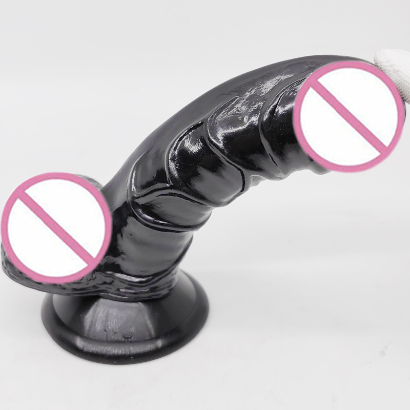 Real Men Skin Dildos Soft Silicone Suction Cup Big Huge Cock Male Artificial Penis Cheap Adult 18 Vagina Anal Sex Toys For Women