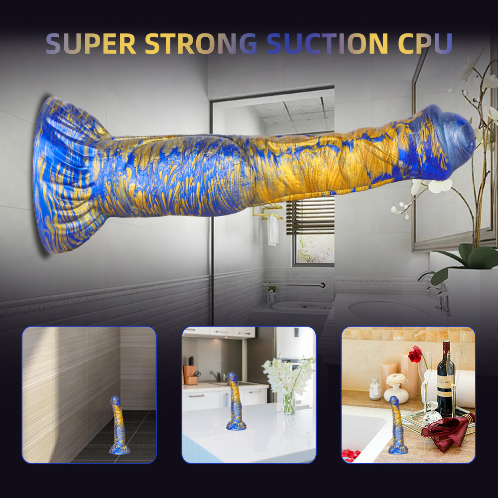 11.2inch Realistic Horse Dildo Animal Dildo with Suction, Pink Silicone Monster Dildo Big Anal Plug Toys for Women and Men Couples