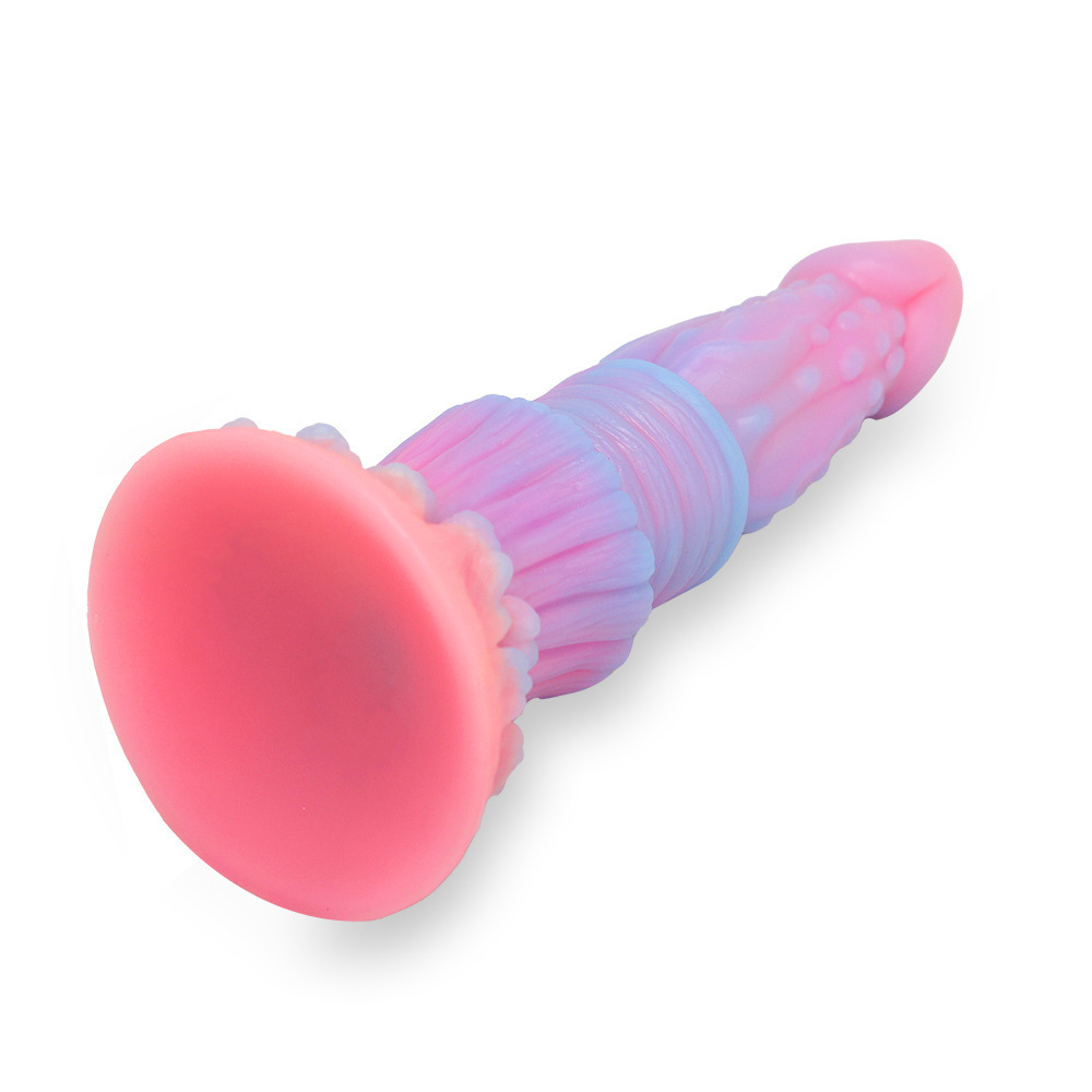 Luminous Dildo Anal Sex Toys for Women Men Colourful Glowing Dildos Huge Dragon Monster Dildo Butt Plug Adult Toys