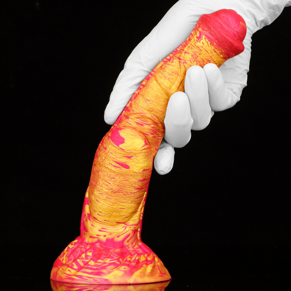 11.2inch Realistic Horse Dildo Animal Dildo with Suction, Pink Silicone Monster Dildo Big Anal Plug Toys for Women and Men Couples