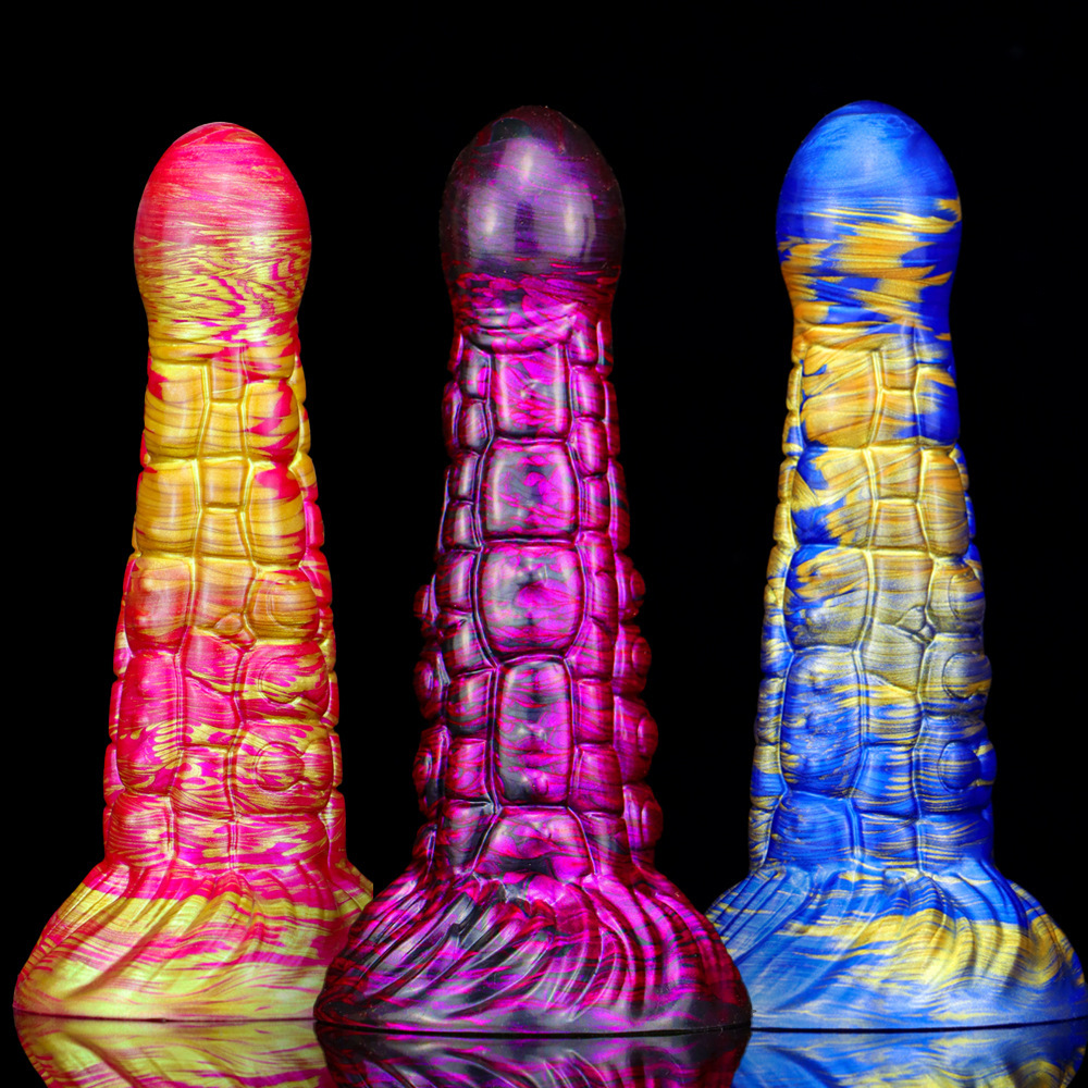 Realistic Horse Dildo Animal Dildo with Suction, Pink Silicone Monster Dildo Big Anal Plug Toys for Women and Men Couples
