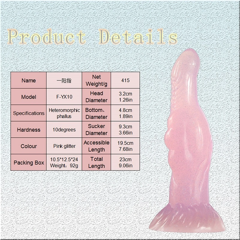 Clear Monster Dildos Sex Toy- 8.8 Inch Realistic G-spot Dildo with Suction Cup for Hand-Free Play, Huge Monster Penis, Big Dildo Adult Sex Toys for Women Men and Couples
