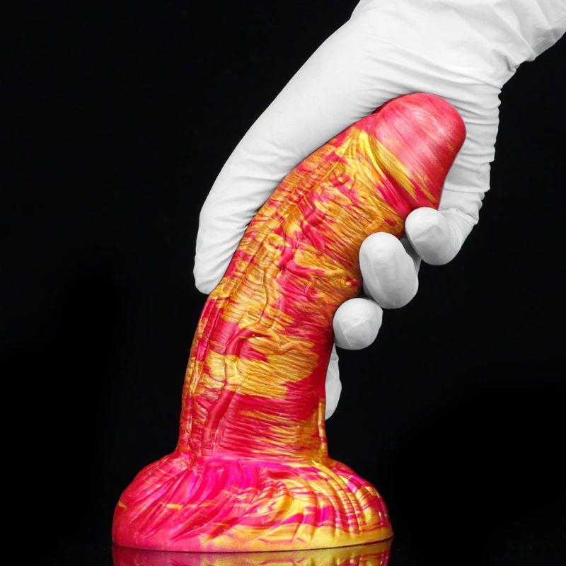 2.36" Diameter Huge Monster Dildo-9 Inch Realistic Anal Dildo Sex Toys with Strong Suction Cup, Thick Silicone Dragon Dildo XL Big Penis Vaginal G-Spot Anal Play Sexual Toy for Women Men