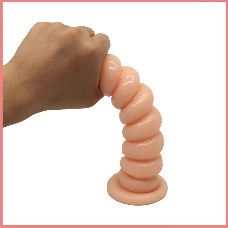 Realistic Monster Dildo for Women(TPE), 8.3" Big Huge Anal Dildo with Strong Suction Cup for Hands-Free Play, Adult Sex Toys for Women, Men