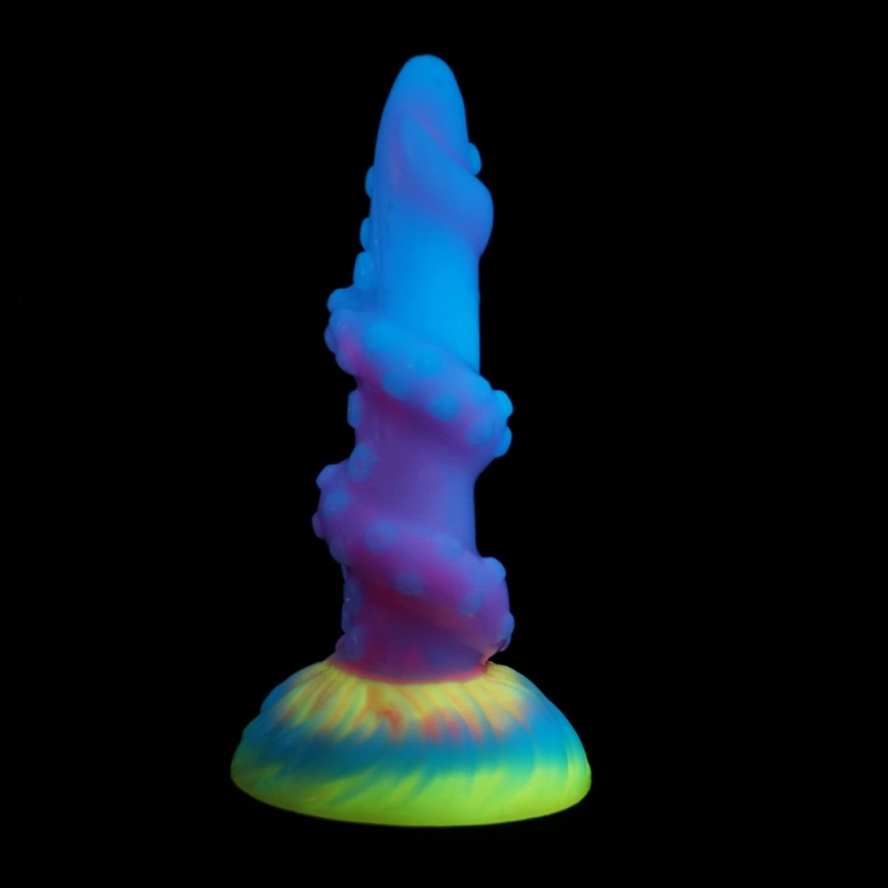Huge Thick Big Monster Dildo Anal Sex Toys for Women Men Colourful Glowing Dildos Huge Dragon Monster Dildo Butt Plug Adult Toys