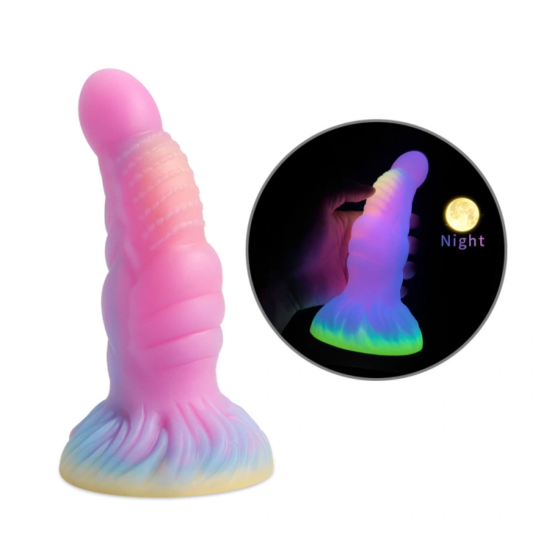 Huge Thick Big Monster Dildo Anal Sex Toys for Women Men Colourful Glowing Dildos Huge Dragon Monster Dildo Butt Plug Adult Toys