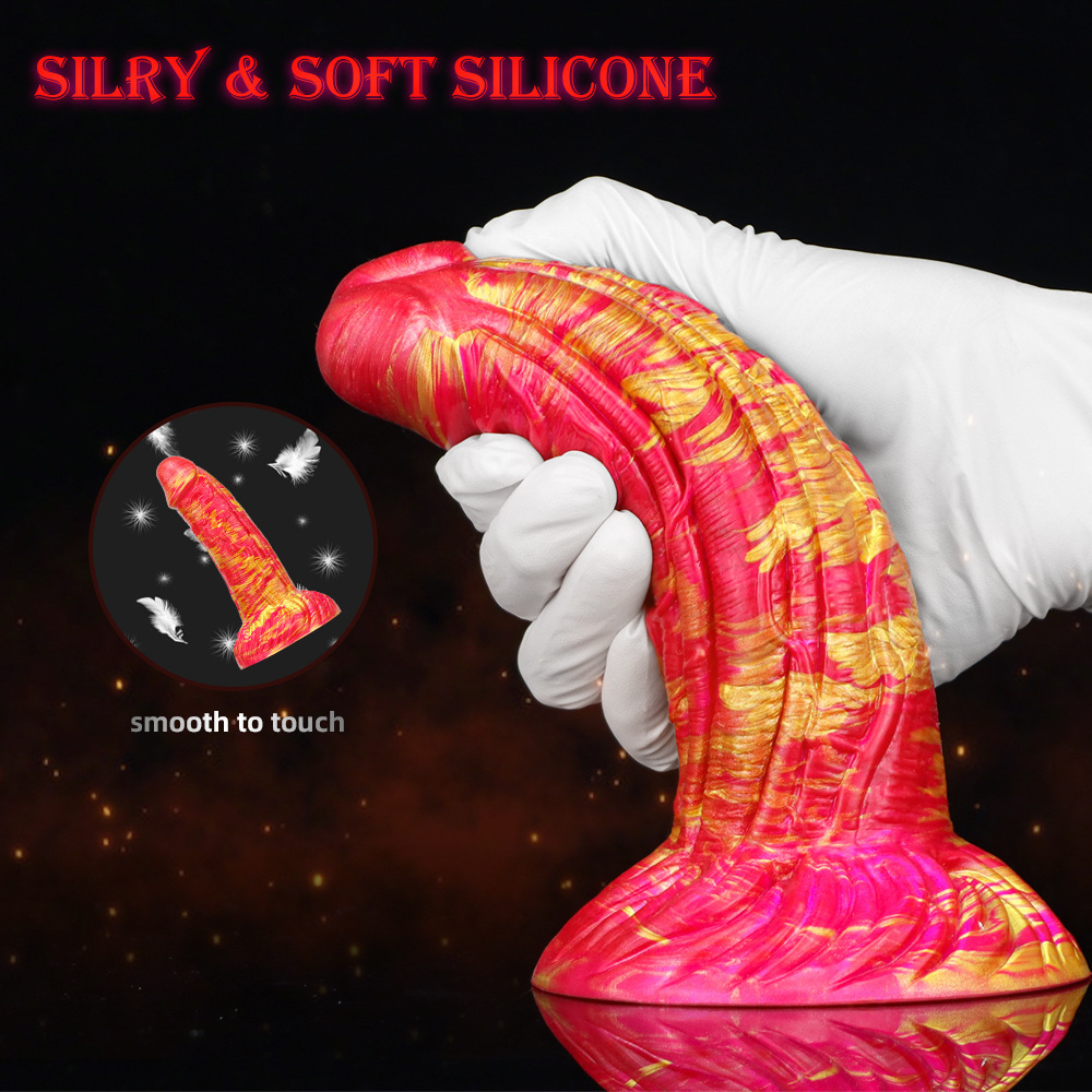 2.36" Diameter Huge Monster Dildo-9 Inch Realistic Anal Dildo Sex Toys with Strong Suction Cup, Thick Silicone Dragon Dildo XL Big Penis Vaginal G-Spot Anal Play Sexual Toy for Women Men