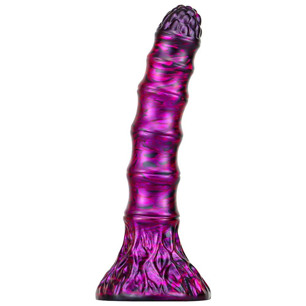 Huge Thick Big Monster Dildo, Silicone Fantasy Dragon Dildo with Suction Cup for Anal Prostate Massage, Large Knot Dildo Sex Toys for Women Men Pop, 8.7" Realistic Bad Boy