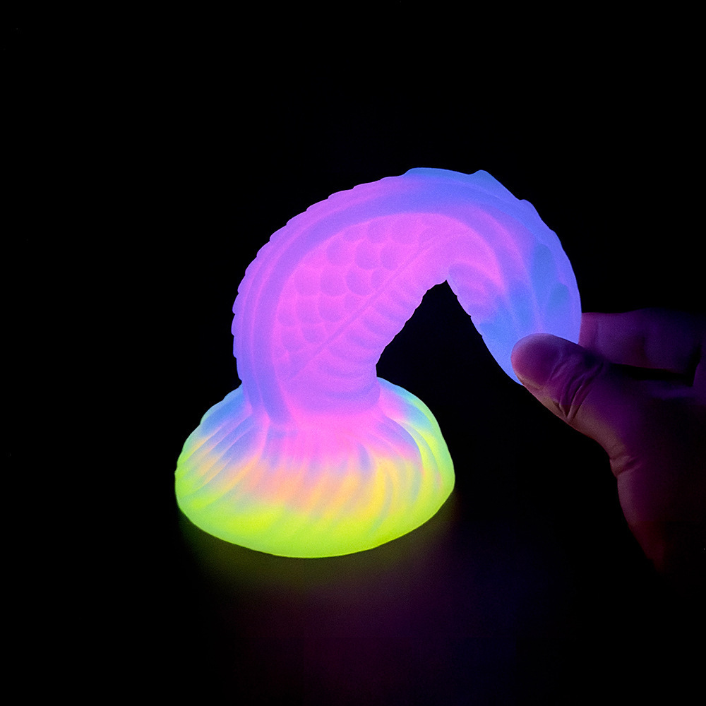 Fantasy Thick Realistic Monster Dildo - 8.3" Huge Dildo Alien Anal Dildo with Strong Suction Cup,Silicone Giant Bad Dragon Dildo,Adult Toys for G Spot & P Spot Stimulation,Sex Toys for Women