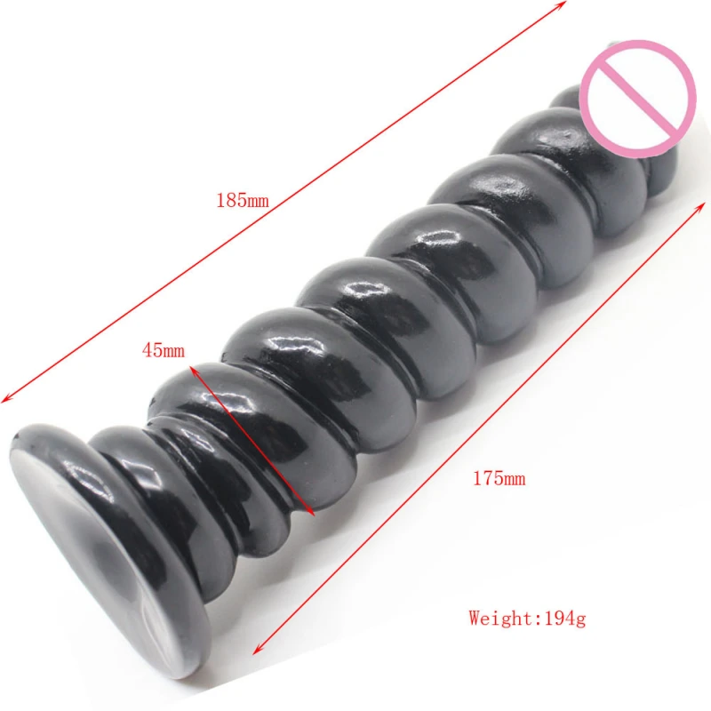 Realistic Monster Dildo for Women(TPE), 8.3" Big Huge Anal Dildo with Strong Suction Cup for Hands-Free Play, Adult Sex Toys for Women, Men