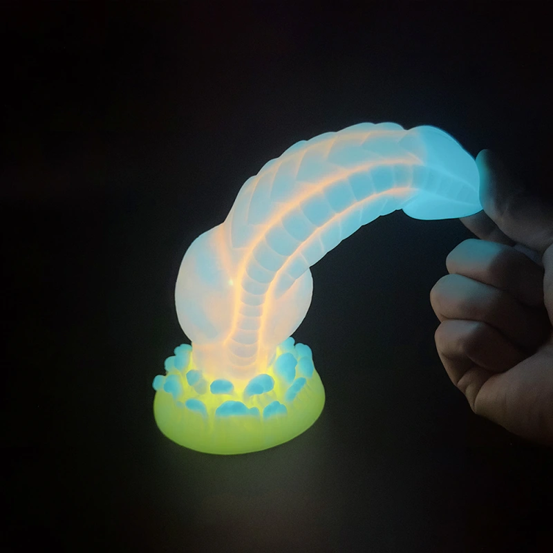 Huge Thick Big Monster Dildo Anal Sex Toys for Women Men Colourful Glowing Dildos Huge Dragon Monster Dildo Butt Plug Adult Toys