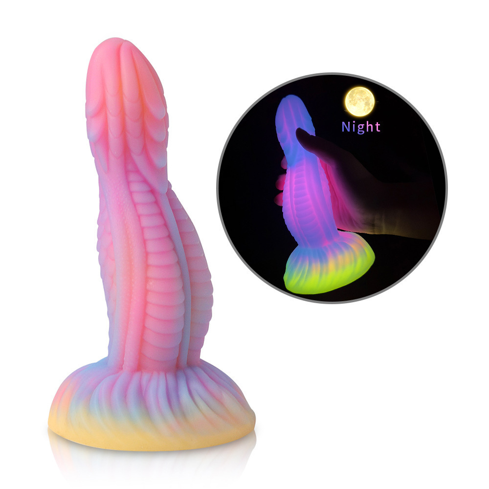 Fantasy Thick Realistic Monster Dildo - 8.3" Huge Dildo Alien Anal Dildo with Strong Suction Cup,Silicone Giant Bad Dragon Dildo,Adult Toys for G Spot & P Spot Stimulation,Sex Toys for Women