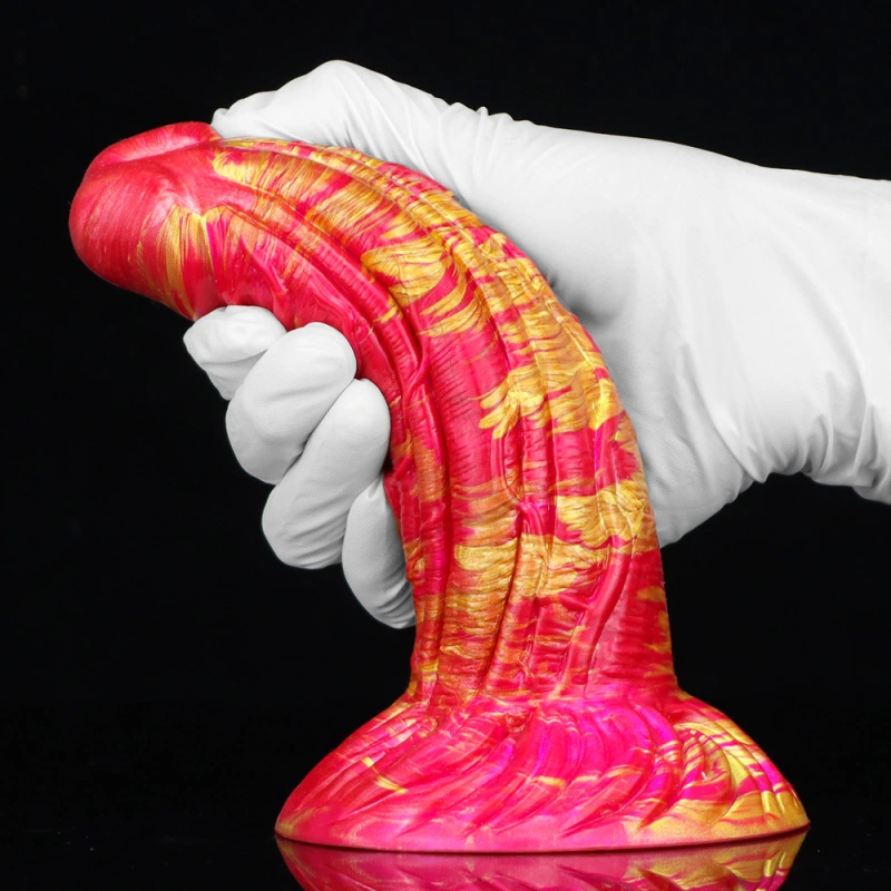 2.36" Diameter Huge Monster Dildo-9 Inch Realistic Anal Dildo Sex Toys with Strong Suction Cup, Thick Silicone Dragon Dildo XL Big Penis Vaginal G-Spot Anal Play Sexual Toy for Women Men