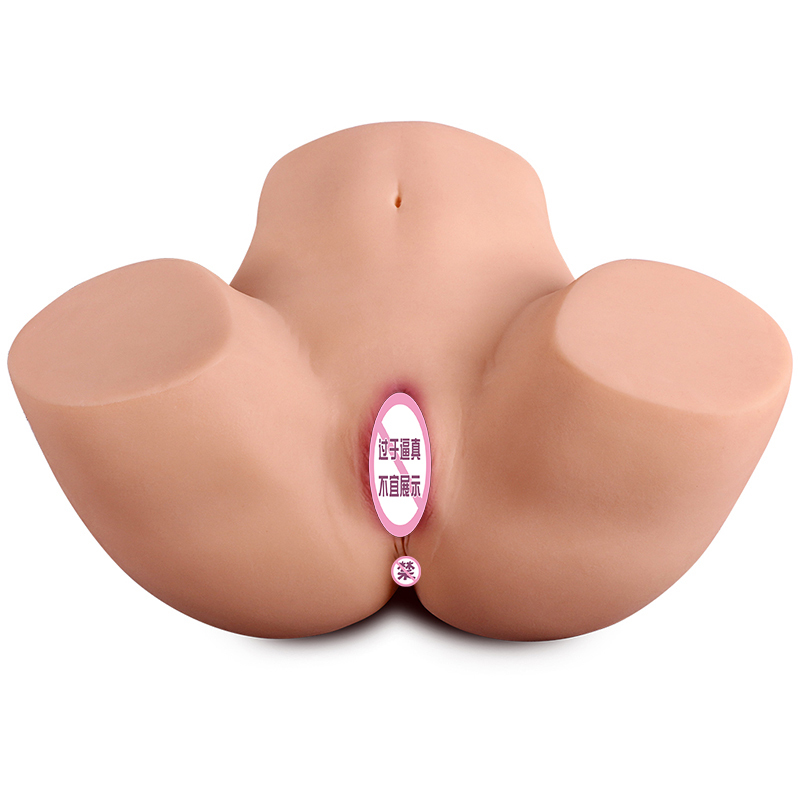 Pussy Ass Male Masturbator - 33.1lb Realistic Masturbator Toy Bouncy Bubble Butt with Unique Anal and Tight Vagina Channel