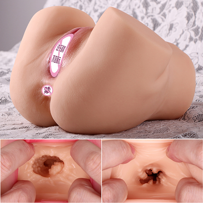 Pocket Pussy for Men, 6.6LB Ass Toy Male Masturbator Sex Doll Realistic Male Sex Toy Male Sex Doll with Tight Vagina & Anus