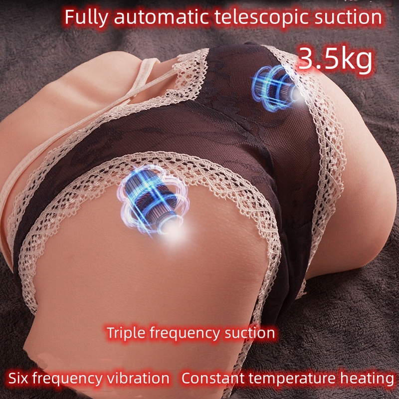 Automatic Male Masturbators - Sex Dolls Sex Toys for Men with 7 Wriggling 3 Vibrating Modes,Male Masturbator Pocket Pussy Ass Sex Doll Realistic Vagina Male Adult Toy for Men Pleasure