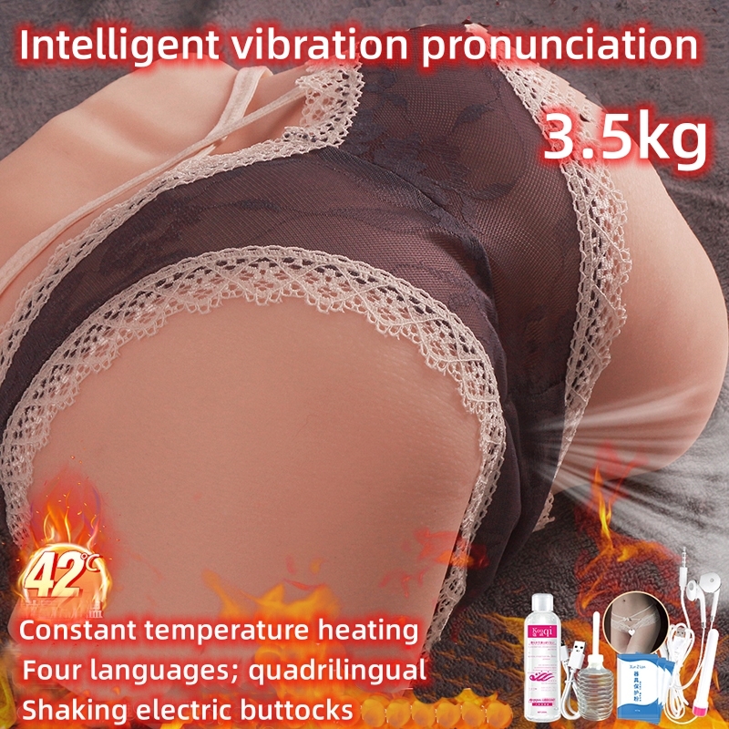 Automatic Male Masturbators - Sex Dolls Sex Toys for Men with 7 Wriggling 3 Vibrating Modes,Male Masturbator Pocket Pussy Ass Sex Doll Realistic Vagina Male Adult Toy for Men Pleasure