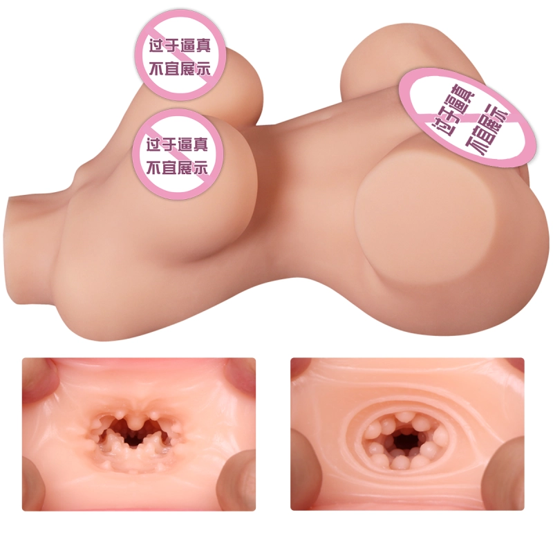 Sex Doll for Men Male Masturbator - 6.8LB Life-Size Male Masturbators Sex Toys Torso with 3D Textured Pussy and Anal Channel Soft Boobs, Mens Adult Toys Sex Dolls Pocket Pussy