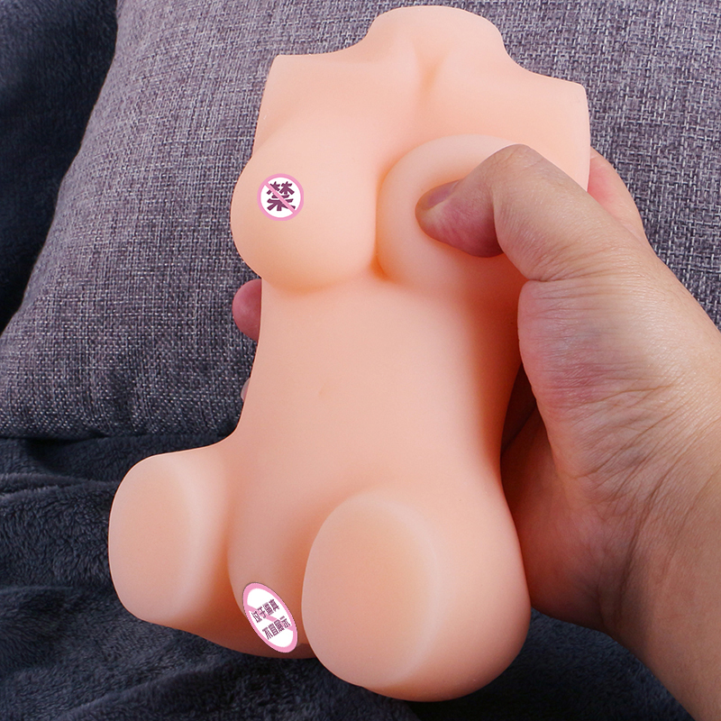 Sex Doll Male Masturbator with Boobs and Vagina, Small Love Doll Lifelike Pocket Pussy Adult Male Sex Toys for Men Masturbation Sex Stroker Female Sex Dolls
