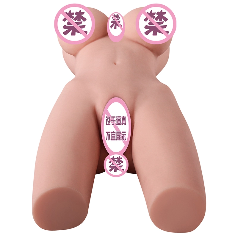 16.53LB Built-in Spine Sex Doll Male Masturbator with Realistic Vagina and Anal, 3 in 1 Torso Mini Love Doll with Plump Breasts, Ulovime Pocket Pussy Male Sex Toy for Men Masturbation