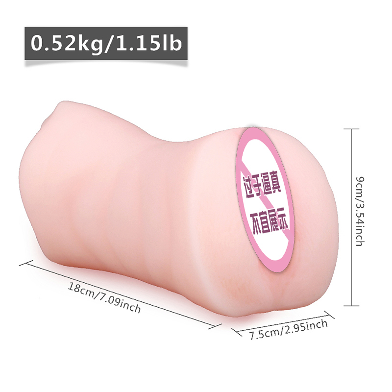 3D Realistic Vagina Anal Male Mastubator Silicone Real Pussy Masturbation Sex Tool Sexy Sexual Adult Supplies Sex Toys For Men