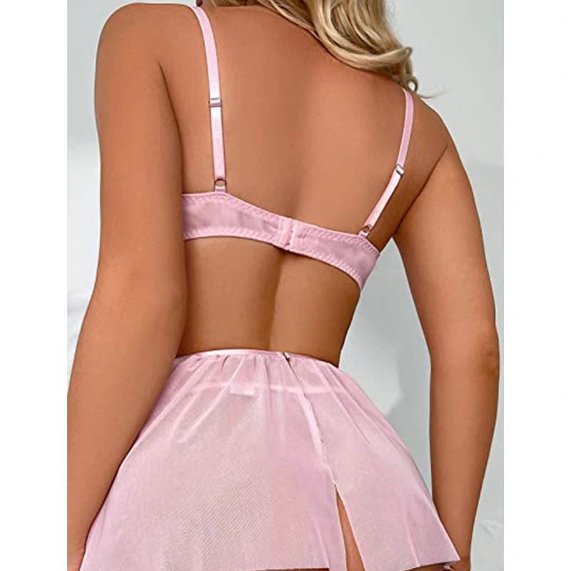 Women cosplay Maid uniform temptation cross Chinese Plum blossom style Sexy lingerie underwear clothes