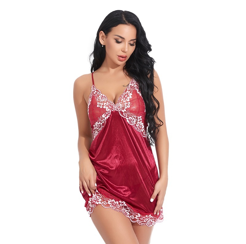 Customized Sexy Lingerie for Women Ruffle  Underwire Ribbed Bra and Panty Sets Lace Sexy Lingerie Set