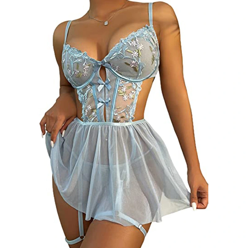 Women cosplay Maid uniform temptation cross Chinese Plum blossom style Sexy lingerie underwear clothes
