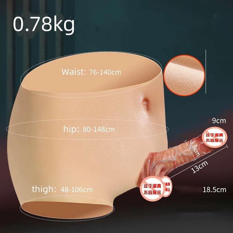 Harness Strap On Sex Toy Giant Dildo Panties with Realistic Penis Skin Color Detachable G Spot Stimulator Vagina Massager Lesbian Sex Toy and Female Masturbator