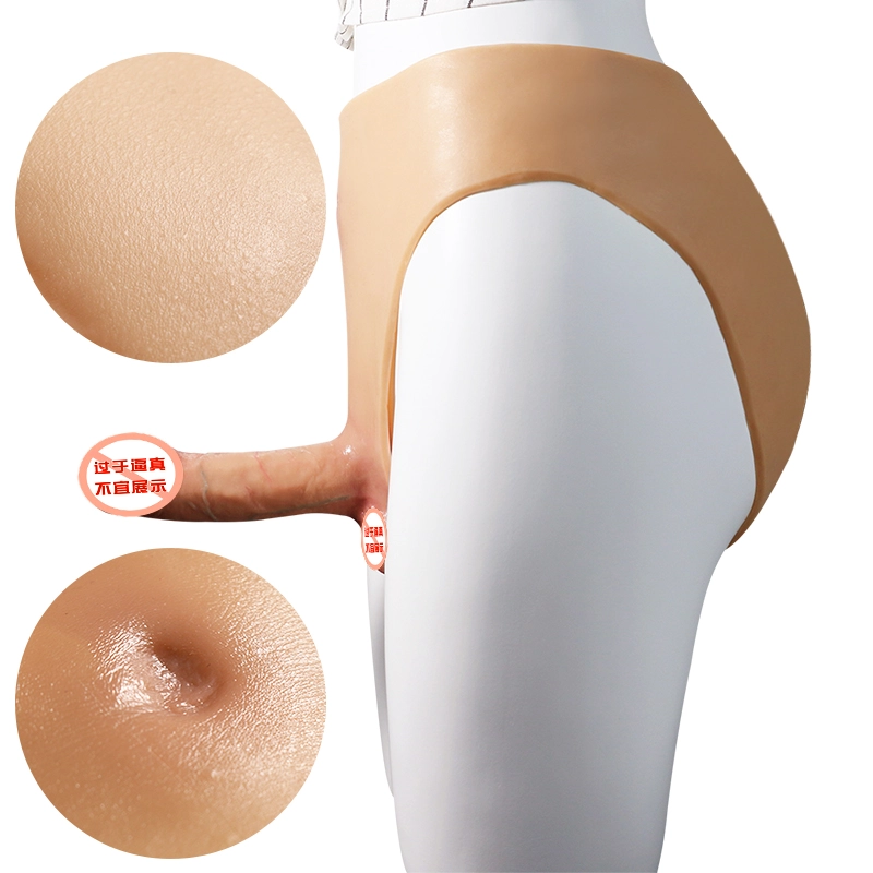 Realistic Wearable Dildo G-Spot Stimulator Lifelike One-Piece Penis Silicone Pants Vagina Massager Sex Toys Female Masturbator Sex Toys