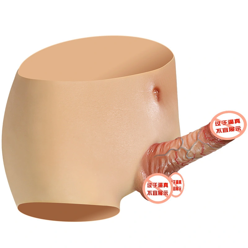 Harness Strap On Sex Toy Giant Dildo Panties with Realistic Penis Skin Color Detachable G Spot Stimulator Vagina Massager Lesbian Sex Toy and Female Masturbator
