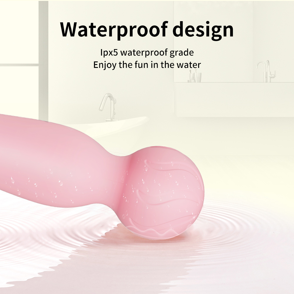 G Spot Vibrator Wand, Heating Function and Vibrating Ball for Clitoris, G-spot Stimulation, Waterproof Dildo Sex Toy with 7 Powerful Vibrations Dual Motor Stimulator for Women or Couple Fun