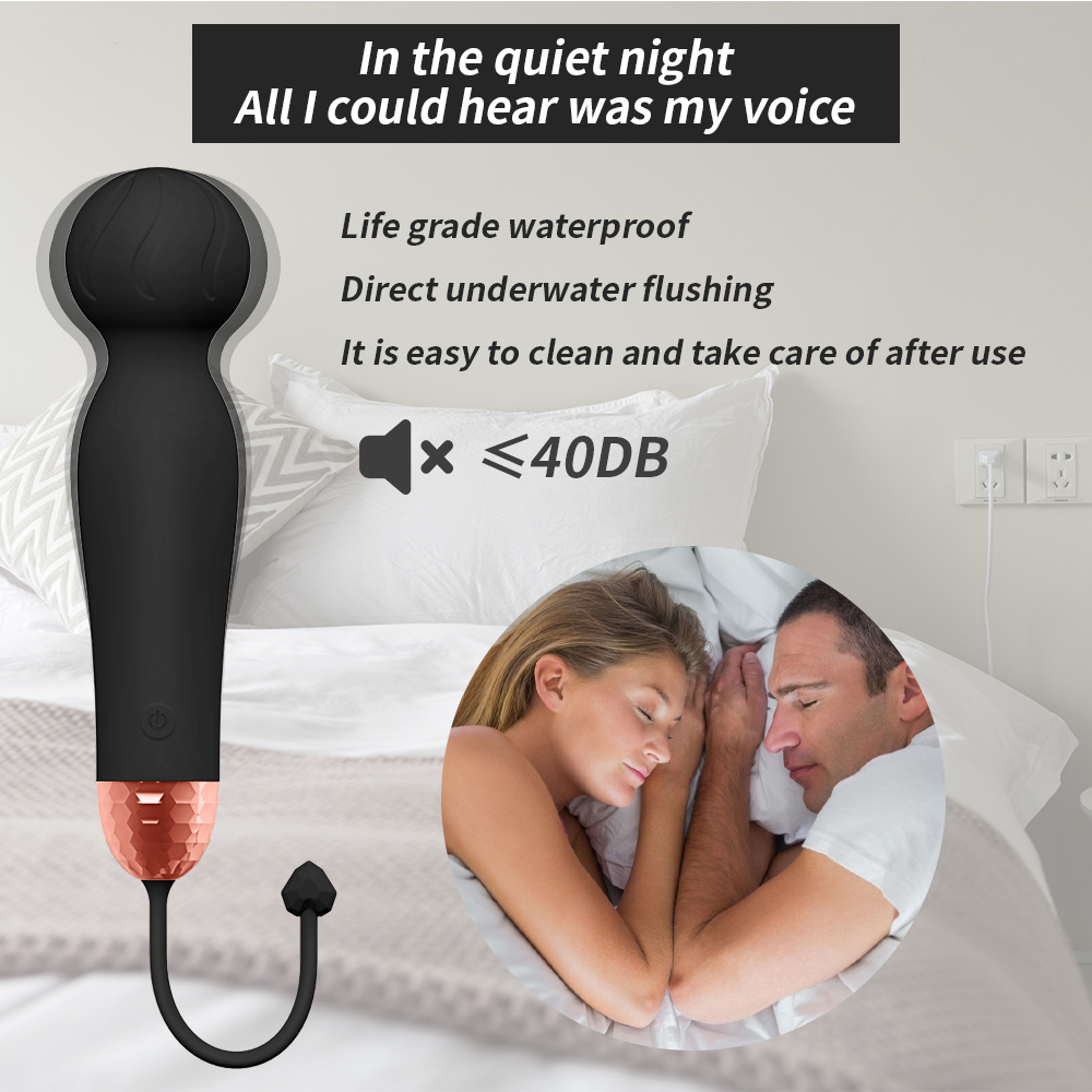 G Spot Vibrator Wand, Heating Function and Vibrating Ball for Clitoris, G-spot Stimulation, Waterproof Dildo Sex Toy with 7 Powerful Vibrations Dual Motor Stimulator for Women or Couple Fun