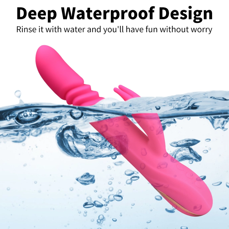 Realistic G Spot Vibrator Dildo, Bifurcated Flexible Clitoral Sex Toys for Women with 10 Powerful Vibration Modes, Anal Clit Nipple Stimulator for Female Couples