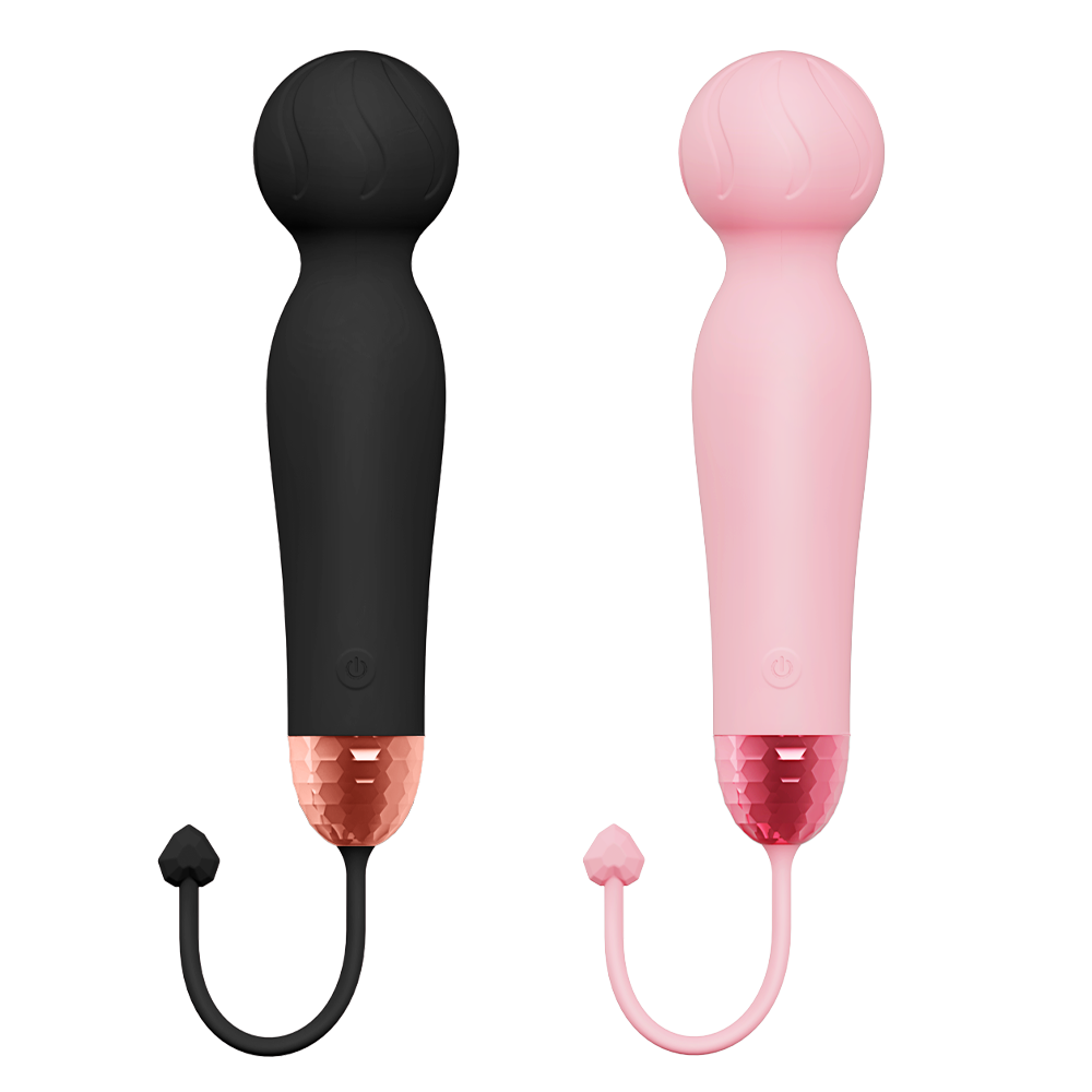 G Spot Vibrator Wand, Heating Function and Vibrating Ball for Clitoris, G-spot Stimulation, Waterproof Dildo Sex Toy with 7 Powerful Vibrations Dual Motor Stimulator for Women or Couple Fun