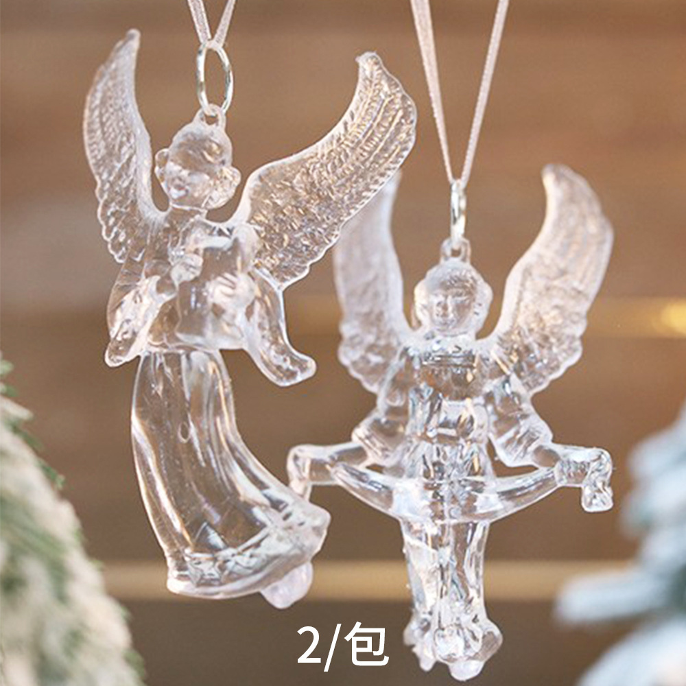 Christmas Ornaments Snowflakes Decorations - Hanging Acrylic Crystal Christmas Decorations Icicle Drop Crystal Decorations for Christmas Tree New Year Party