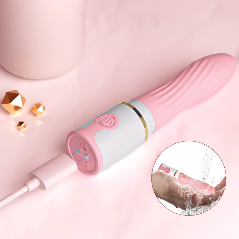 G Spot Vibrator Dildo with 10 Vibration Modes, Tuitionua Soft Silicone Powerful Vibrating Massagers for Clitoral Vagina and Anal Stimulation, Adult Sex Toys for Women or Men