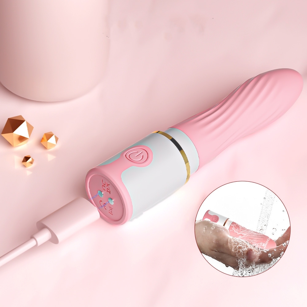 G Spot Vibrator Dildo with 10 Vibration Modes, Tuitionua Soft Silicone Powerful Vibrating Massagers for Clitoral Vagina and Anal Stimulation, Adult Sex Toys for Women or Men