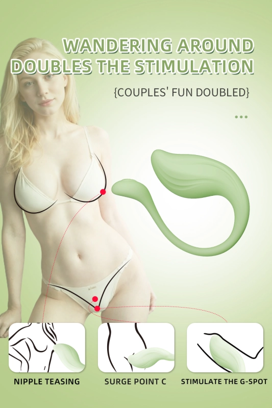 Wearable Panty Mini G Spot Bullet Vibrator with APP Remote Control and 10 Vibration Modes, Rose Anal Dildo Vibrators for Clitoral Vagina Stimulator, Adult Sex Toys for Women Couples Pleasure